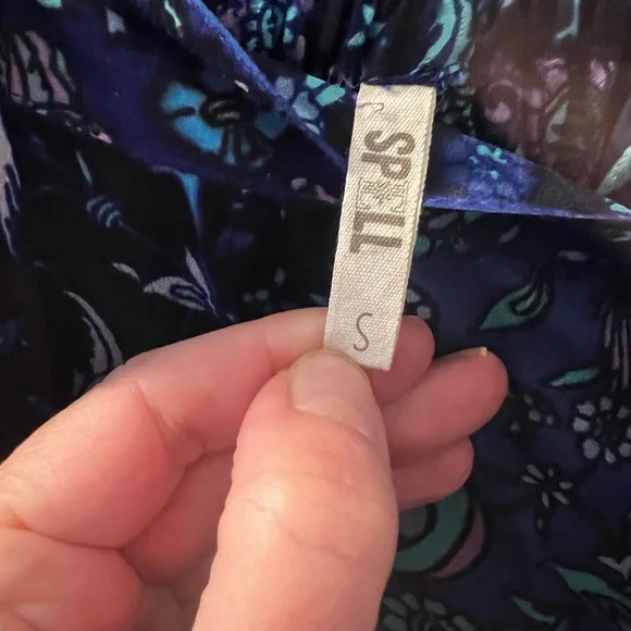 Kiss the sky blue jay skirt - Picture 6 of 7